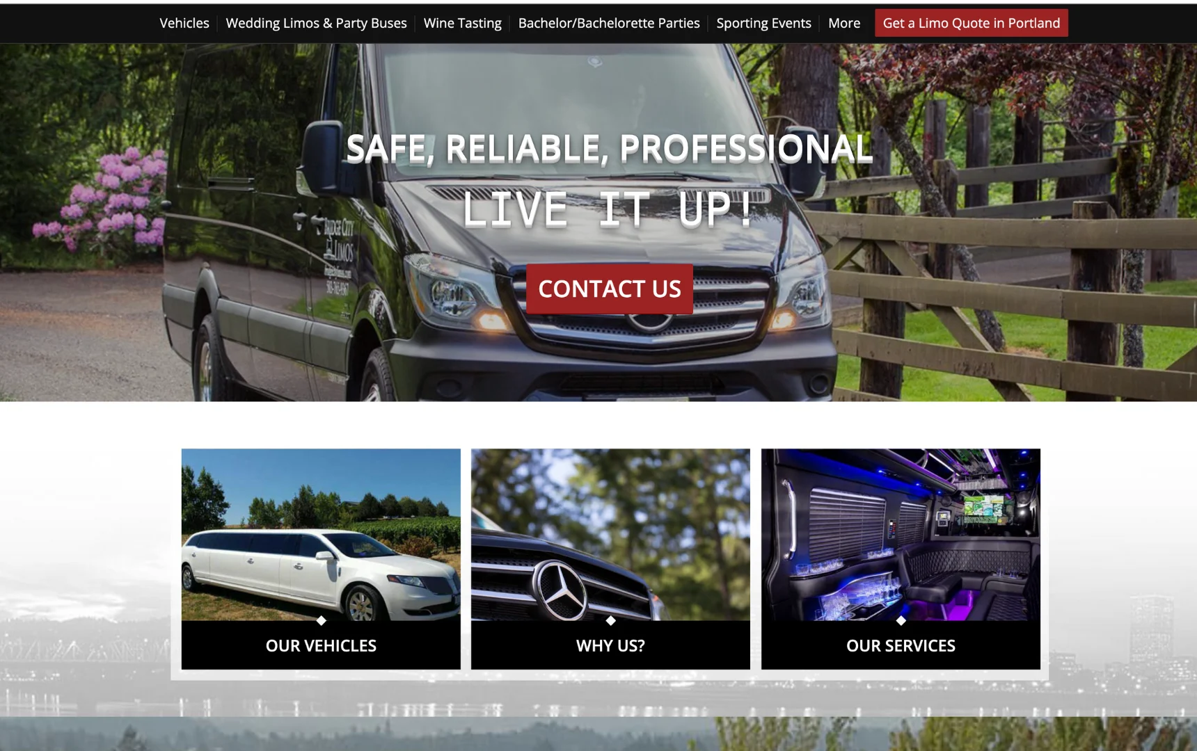 Bridge City Limo. Quadrupled revenue through reputation management