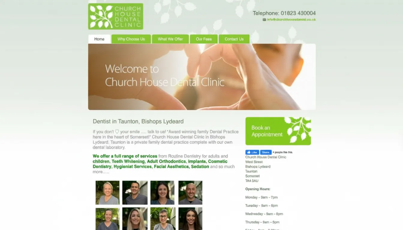 Church House Dental Practice. Sustained patient growth with Meta Ads