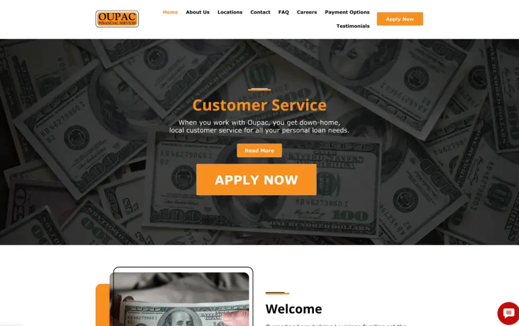 Oupac Financial Services. Generated 26 new leads with a 1,475% ROI